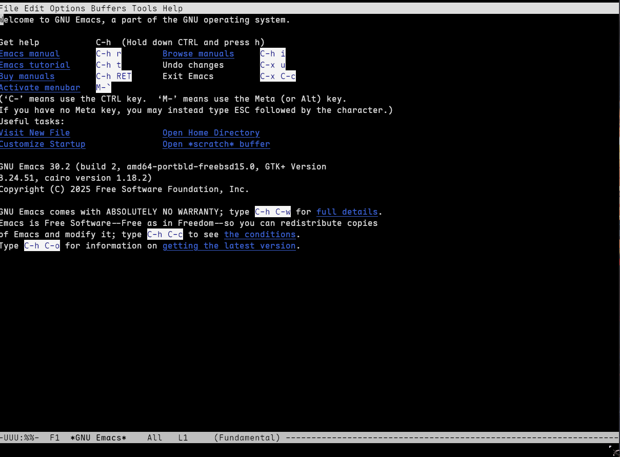 Emacs CLI
