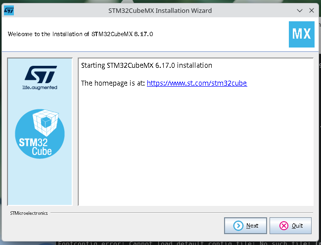 STM32CubeMX 安装程序