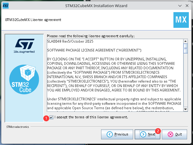 STM32CubeMX 安装程序