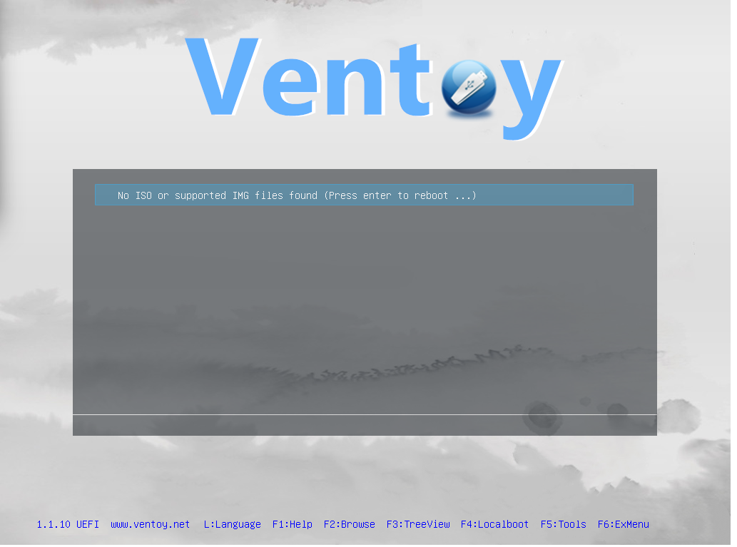 Ventoy 启动菜单