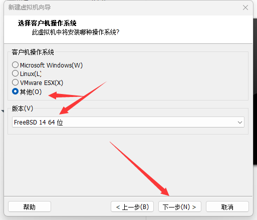 VMware 安装 FreeBSD