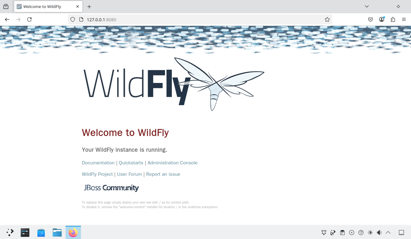 WildFly 服务状态